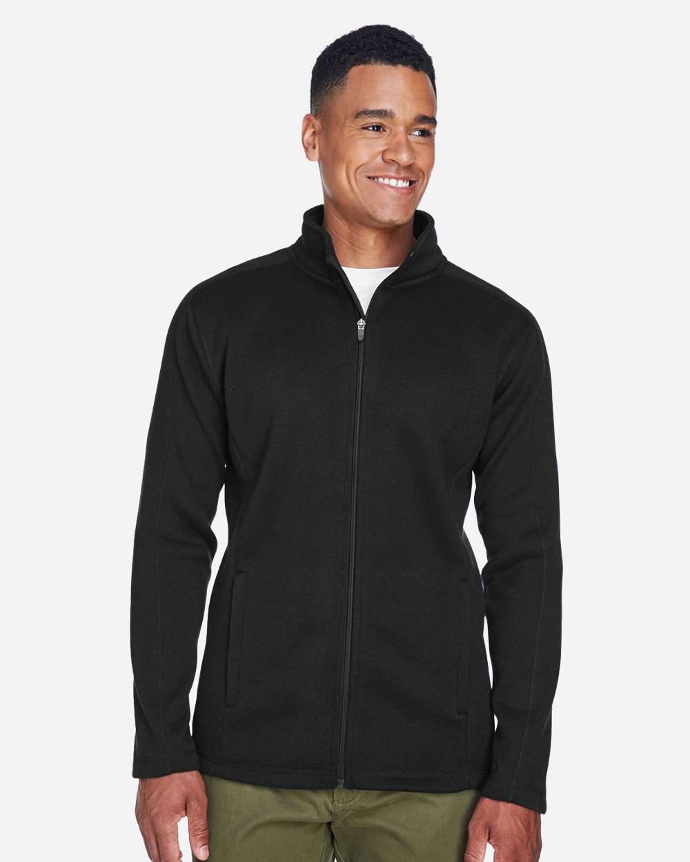 Men's Bristol Full-Zip Sweater Fleece Jacket – DG793