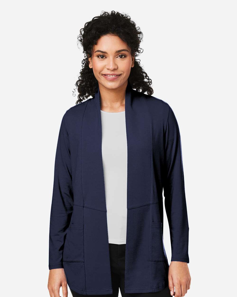 Women's Raleigh Stretch Cardigan – DP125W – Navy