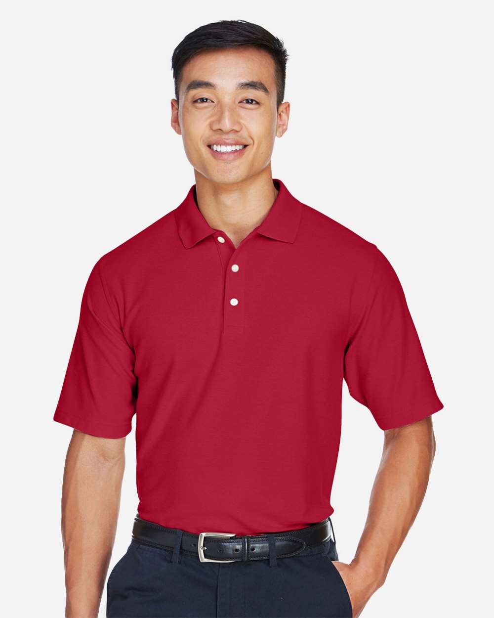 Men's DRYTEC20™ Performance Polo – DG150 – Red
