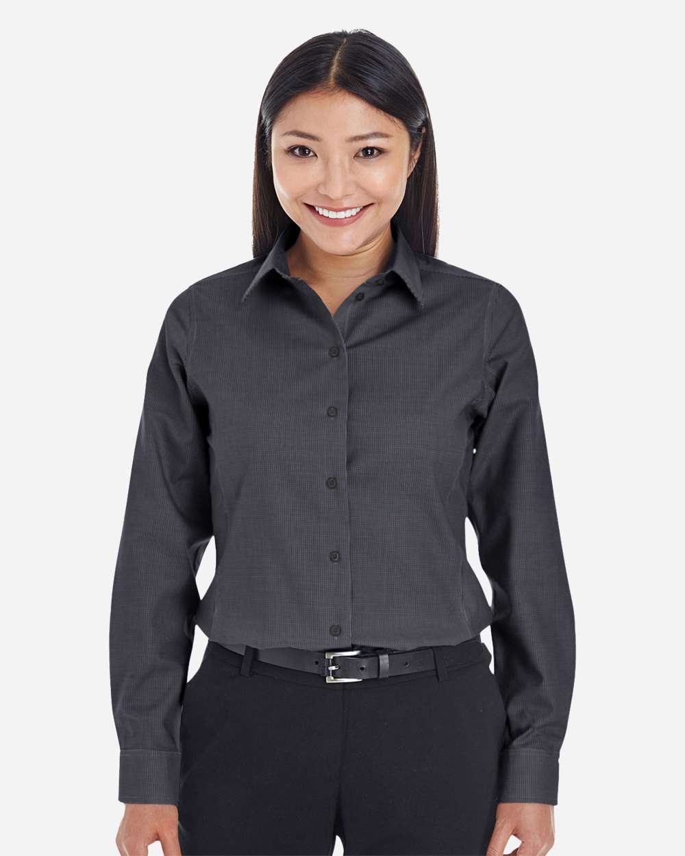 Women's Crown Collection® Royal Dobby Woven Dress Shirt – DG532W