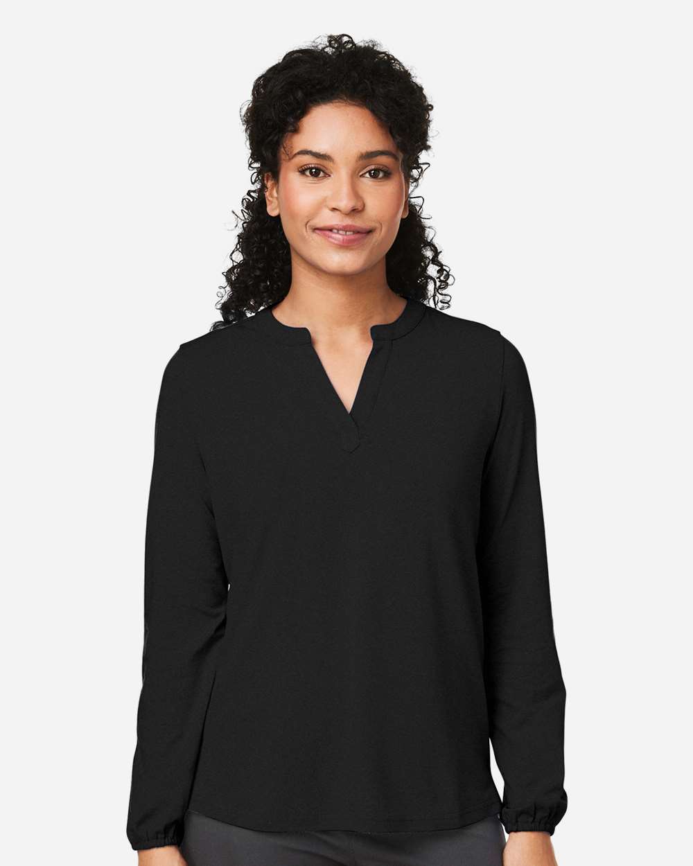 Women's Raleigh Half-Placket Knit Top – DP122W