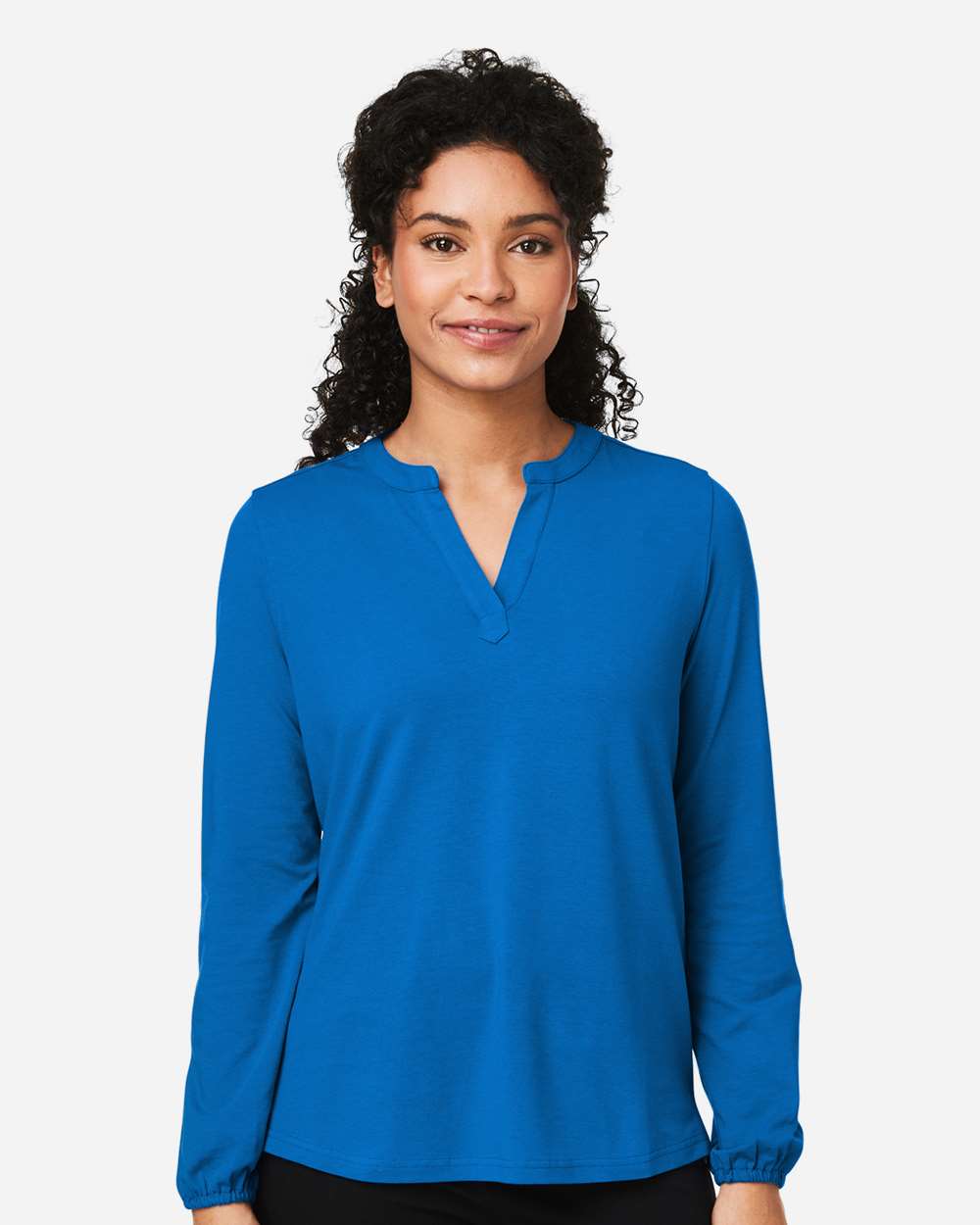 Women's Raleigh Half-Placket Knit Top – DP122W