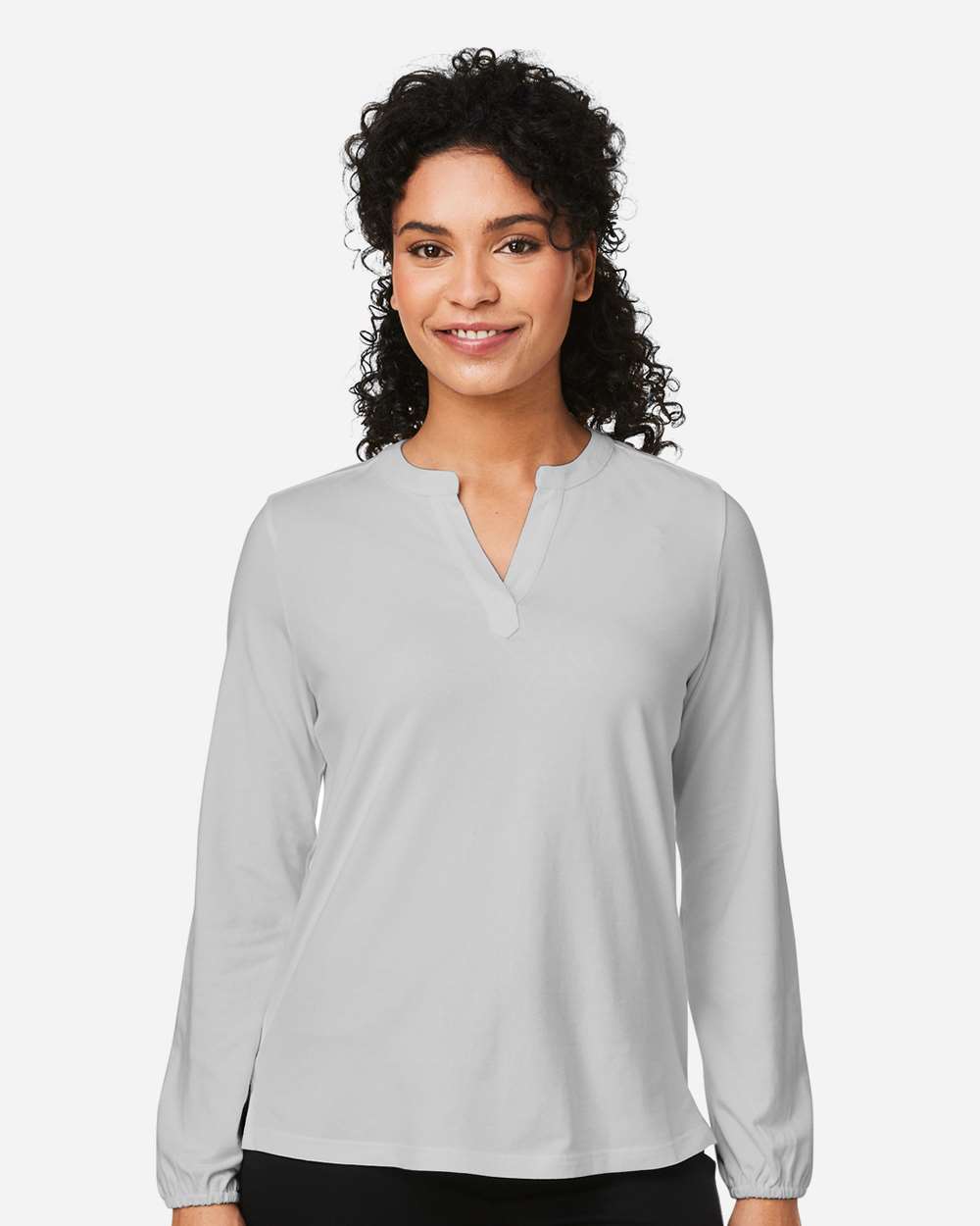 Women's Raleigh Half-Placket Knit Top – DP122W