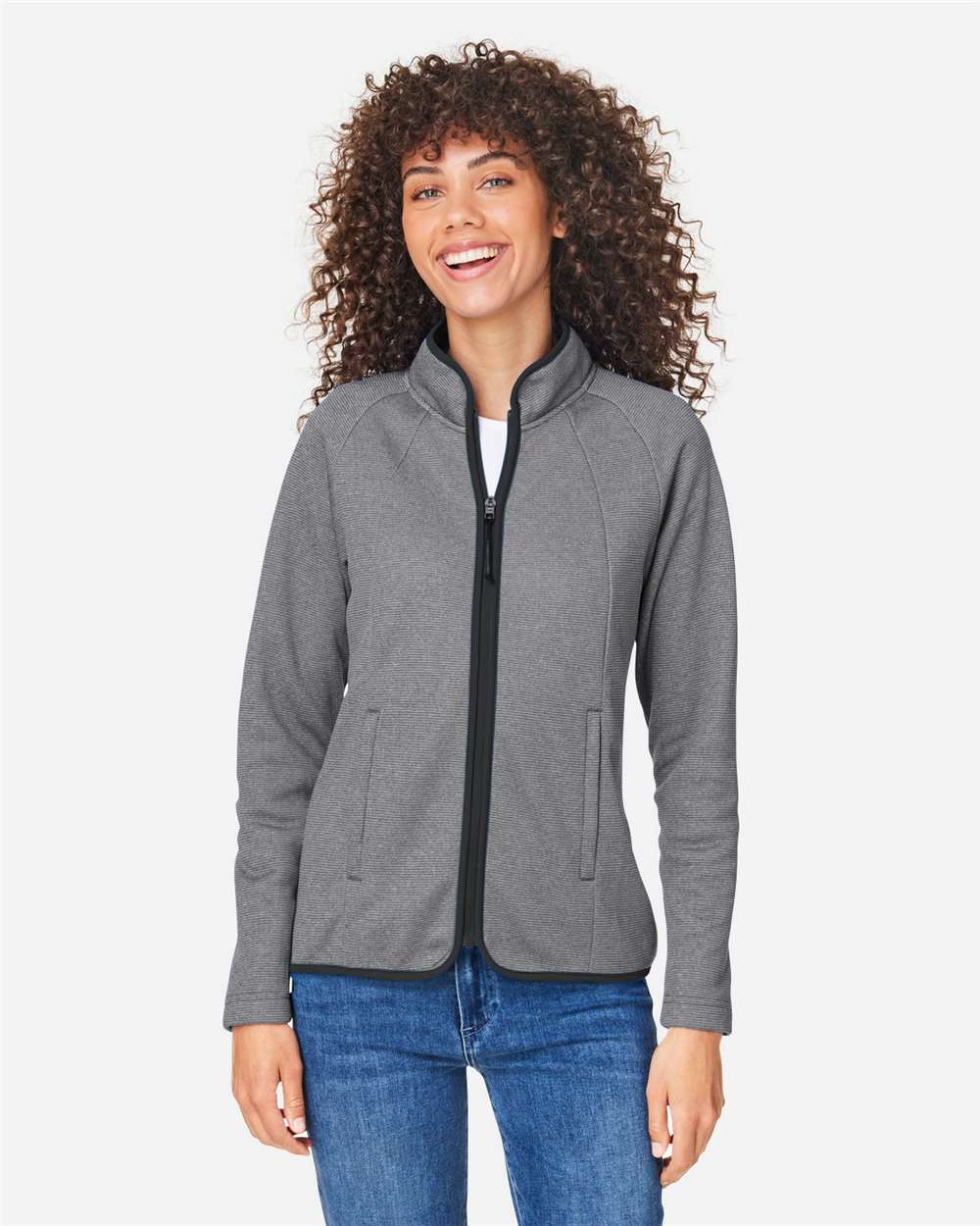 Women's Venture Heathered Stripe Full-Zip Jacket – CE72W