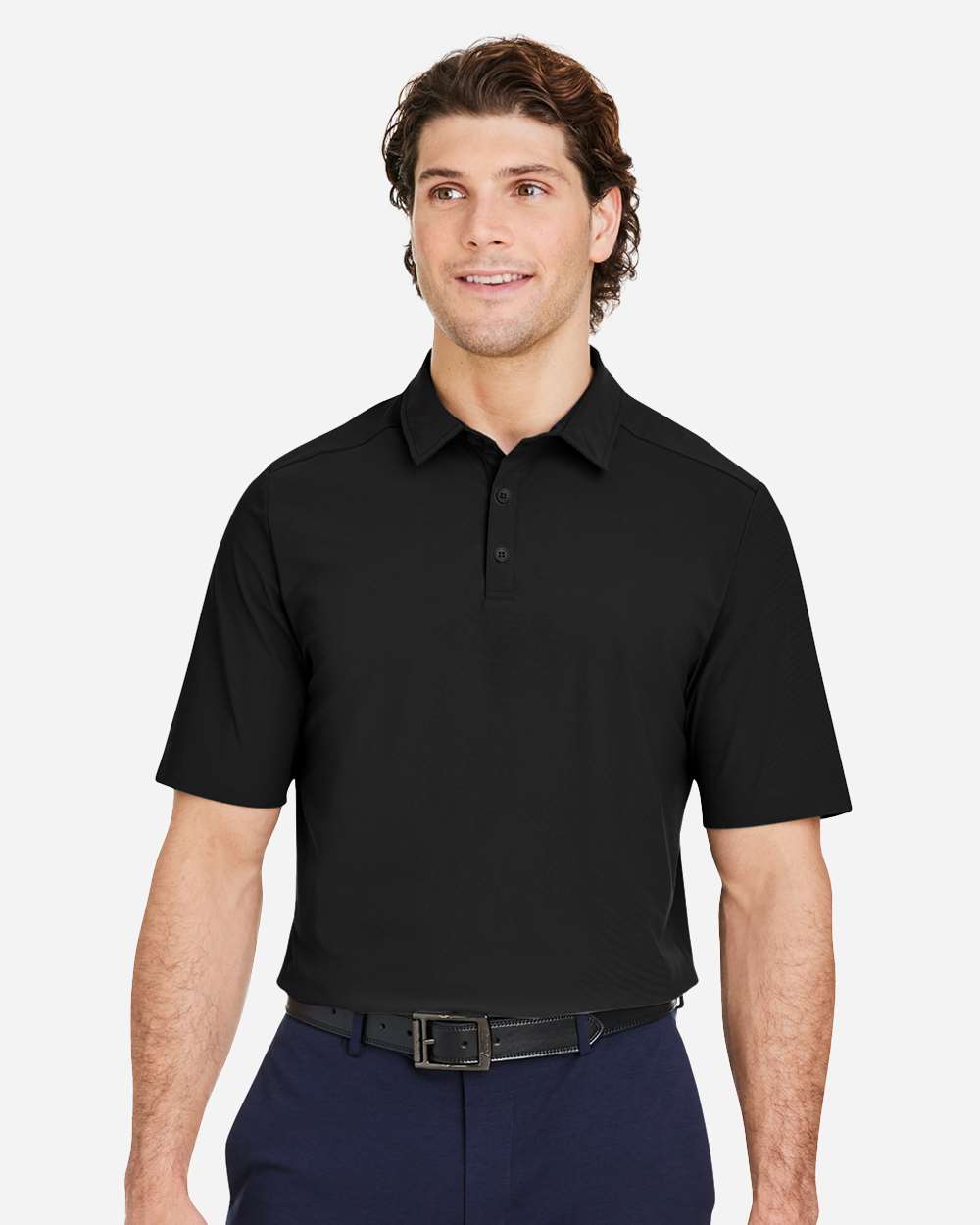 Men's CrownLux Performance® Windsor Welded Polo – DG110