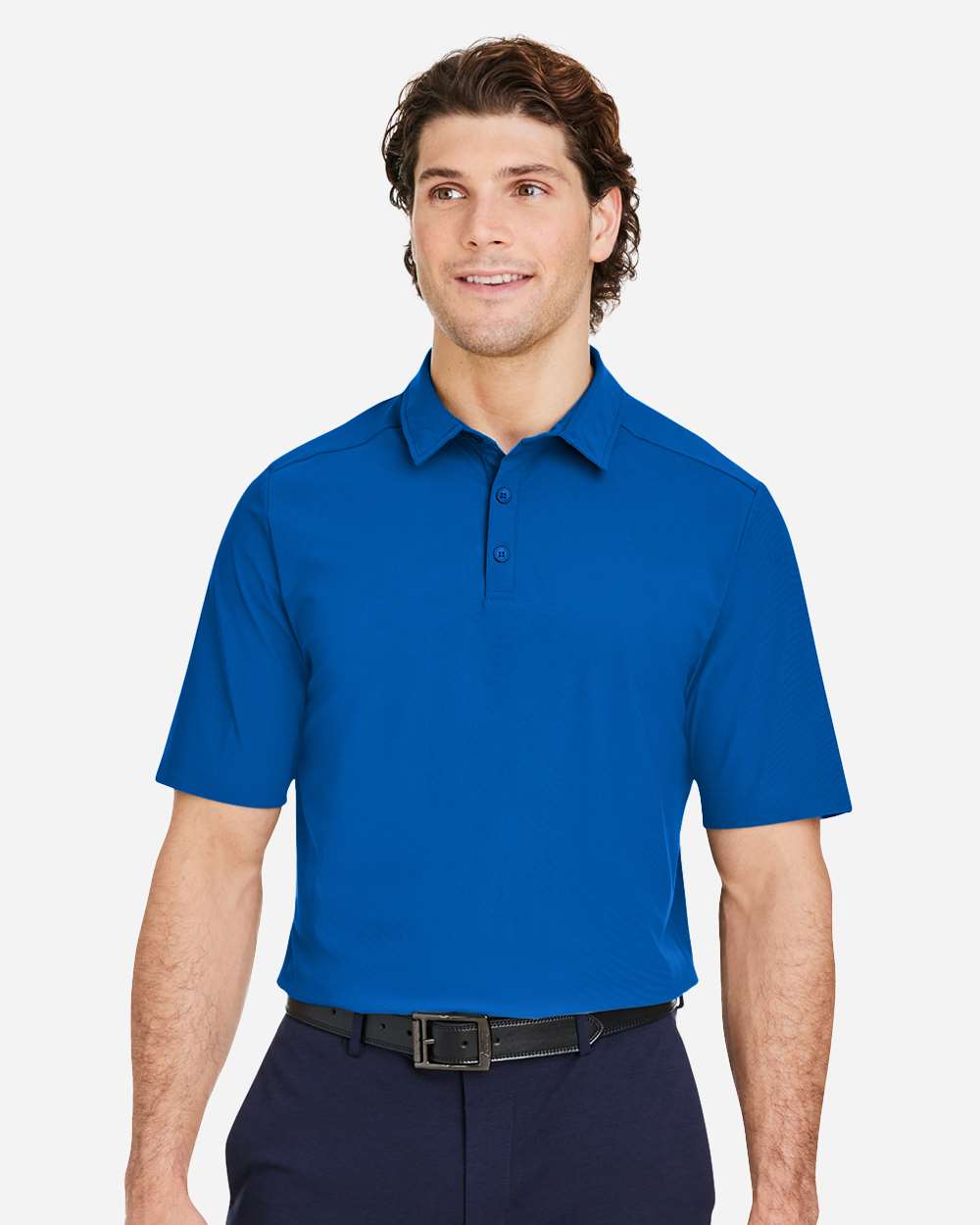 Men's CrownLux Performance® Windsor Welded Polo – DG110