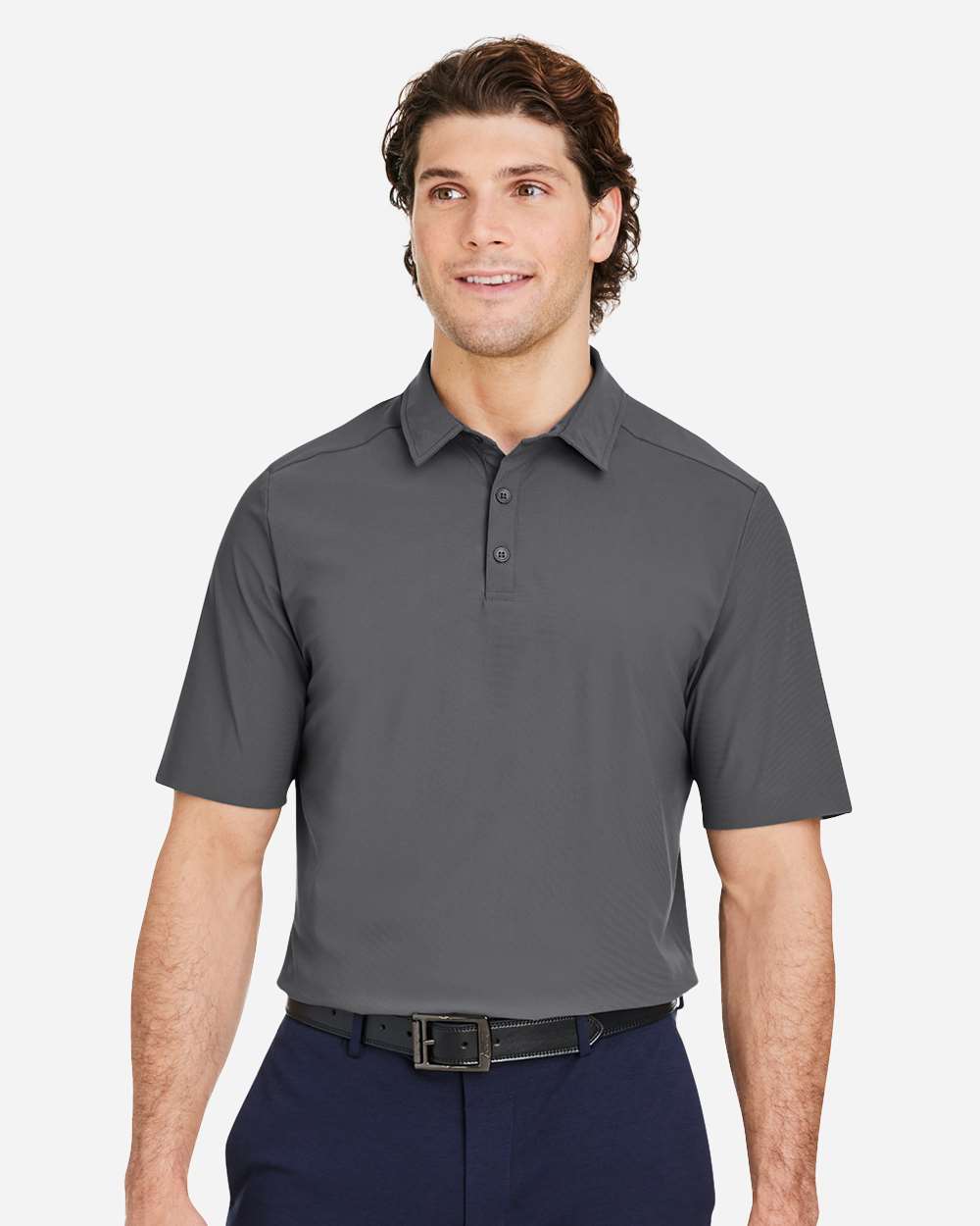 Men's CrownLux Performance® Windsor Welded Polo – DG110