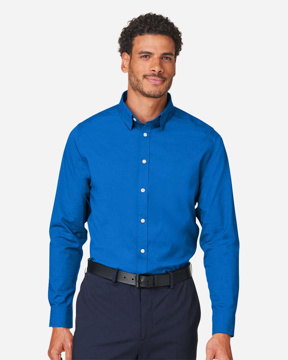 Men's CrownLux Performance® Spencer Poplin Dress Shirt – DG505