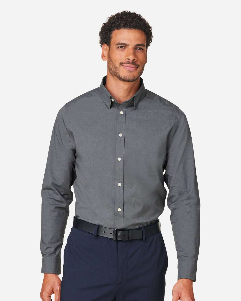 Men's CrownLux Performance® Spencer Poplin Dress Shirt – DG505