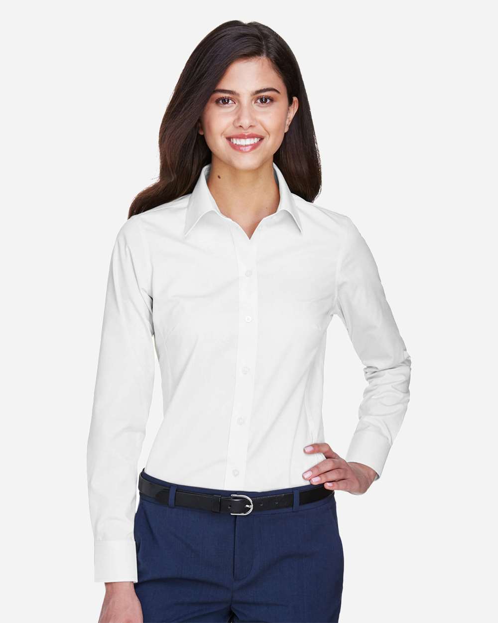 Women's Crown Collection® Oxford Woven Dress Shirt – D630W