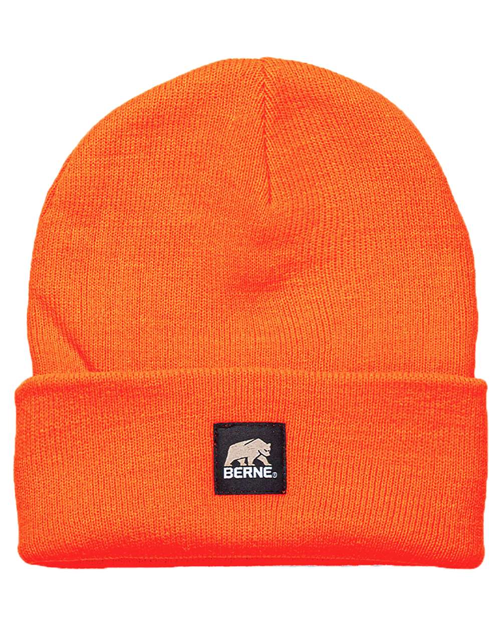 Heritage Knit Cuff Beanie – H150 – Orange