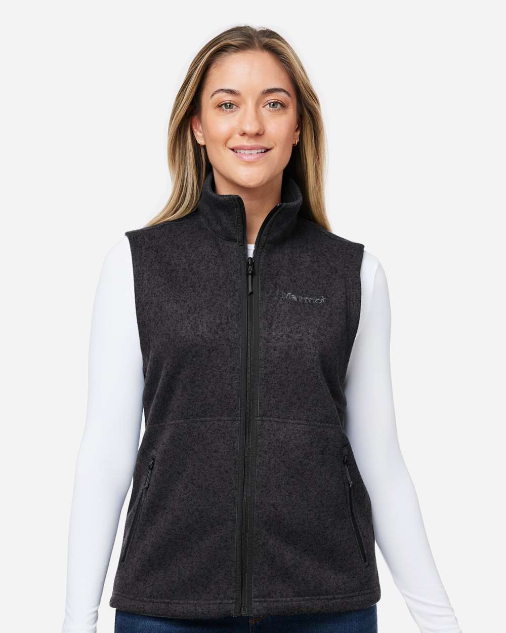 Women's Drop Line Fleece Vest – M16251