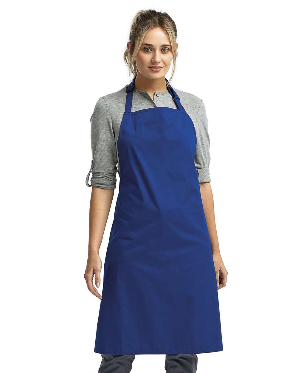 Recycled Bib Apron – RP150 – Royal