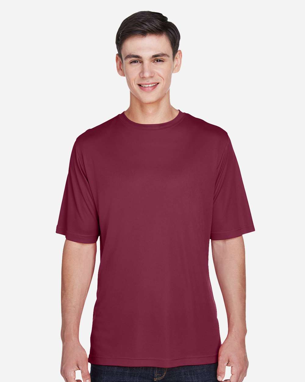 Men's Zone Performance T-Shirt – TT11 – Sport Maroon