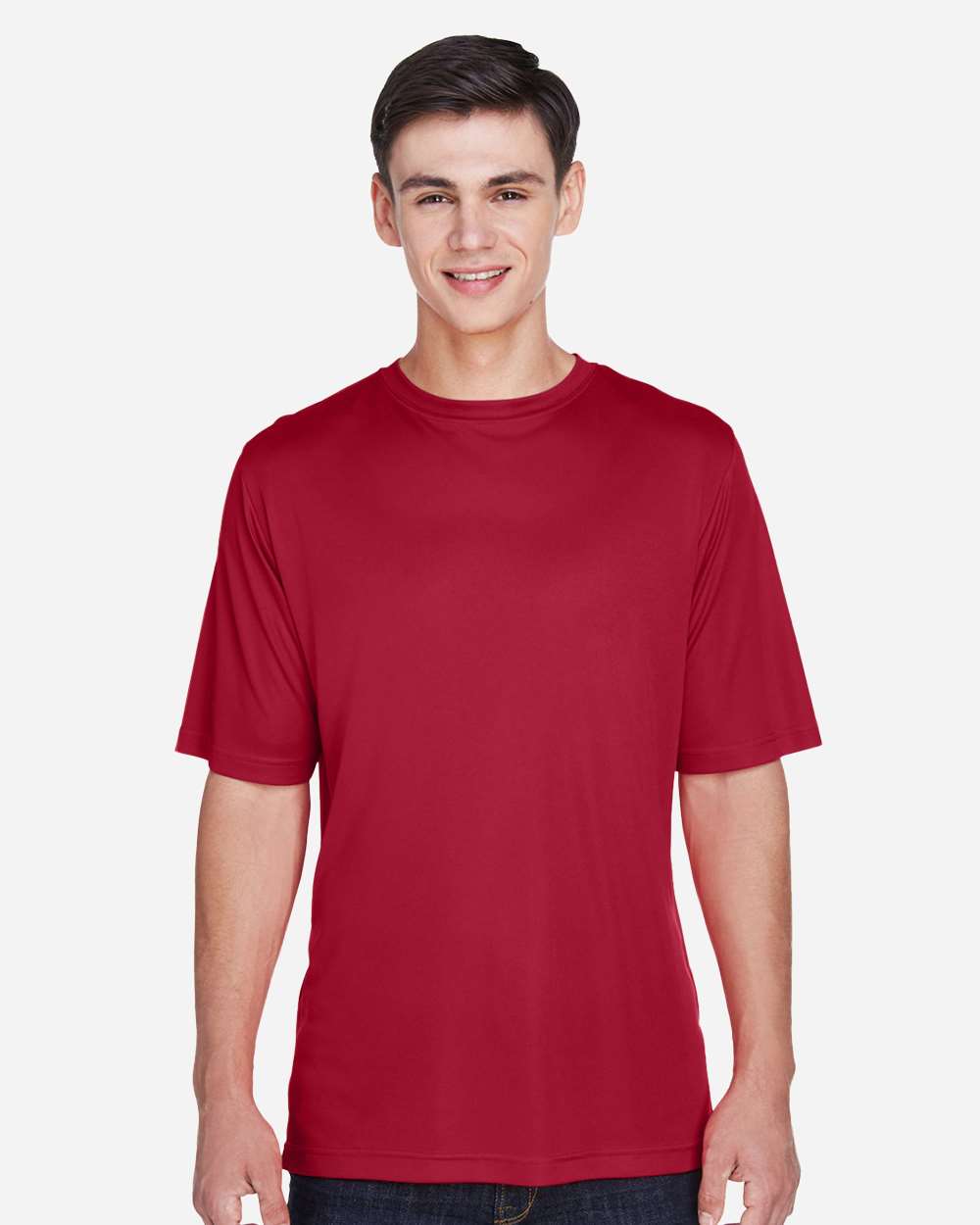 Men's Zone Performance T-Shirt – TT11 – Sport Scarlet Red