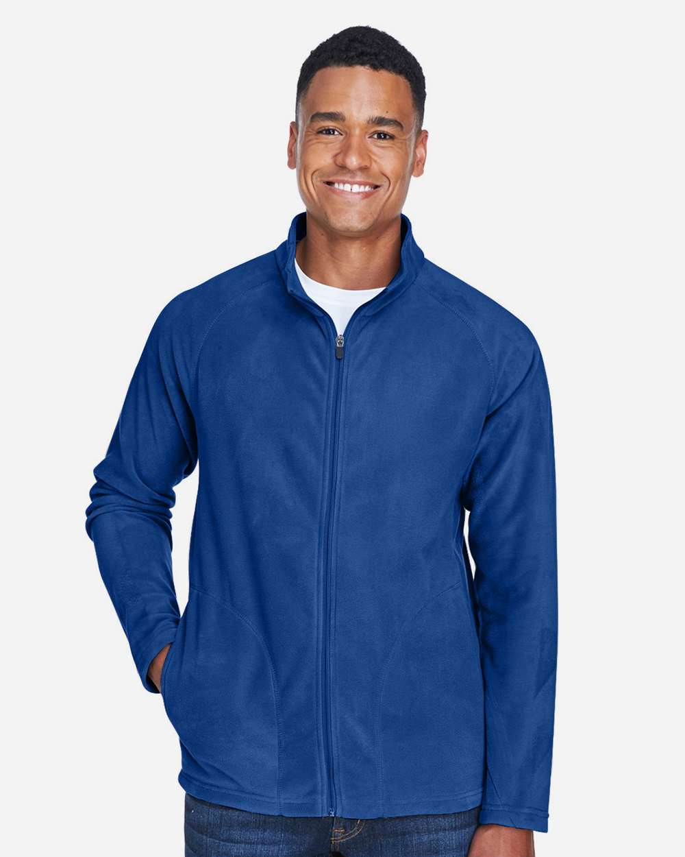 Men's Campus Microfleece Jacket – TT90 – Sport Royal