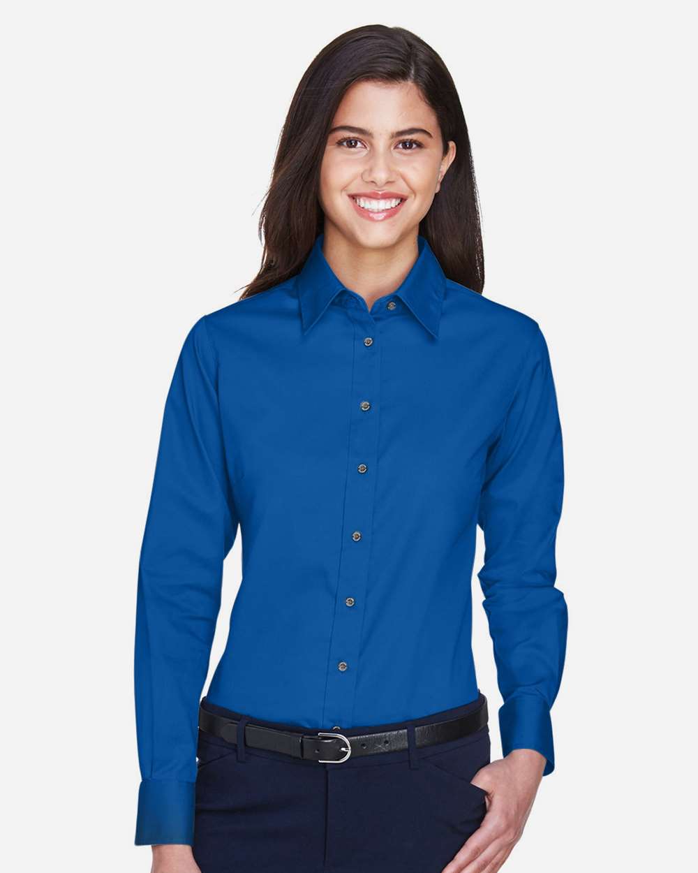 Women's Easy Blend™ Twill Dress Shirt with Stain-Release – M500W