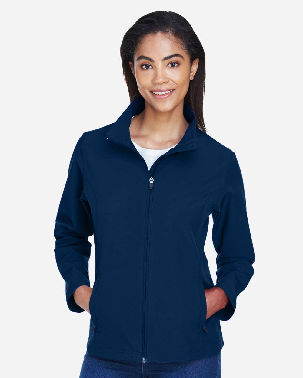 Women's Leader Soft Shell Jacket – TT80W – Sport Dark Navy