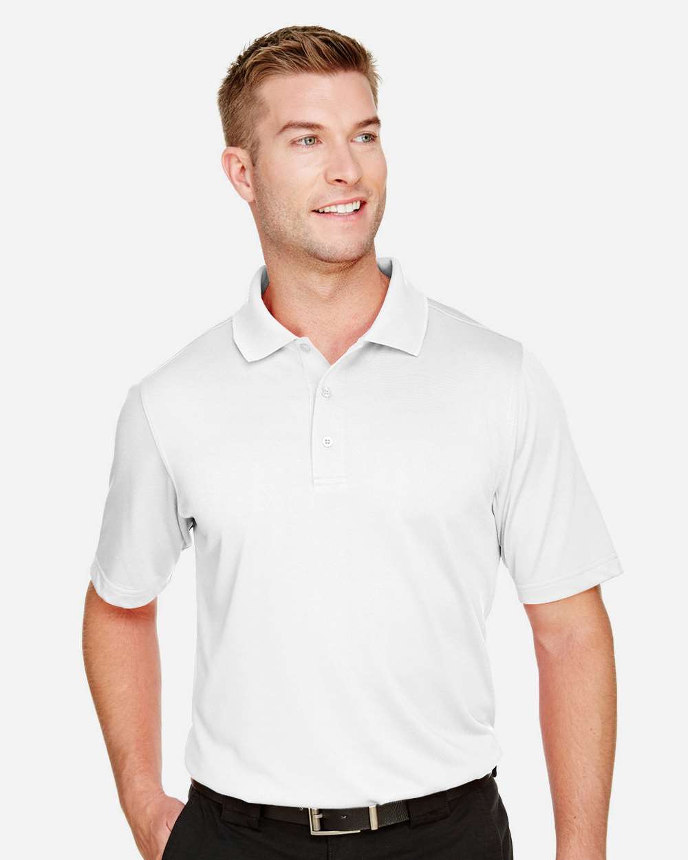 Men's Advantage Snag Protection Plus Polo – M348 – White