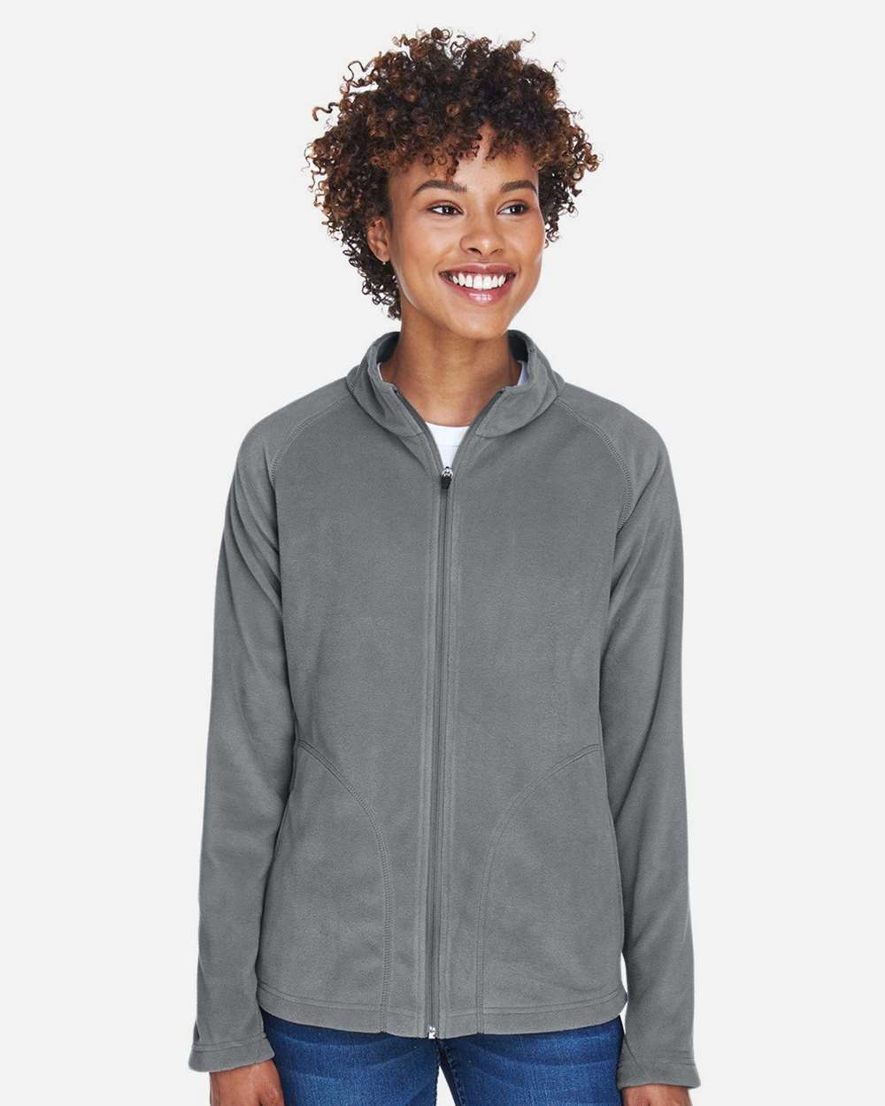 Women's Campus Microfleece Jacket – TT90W – Sport Graphite