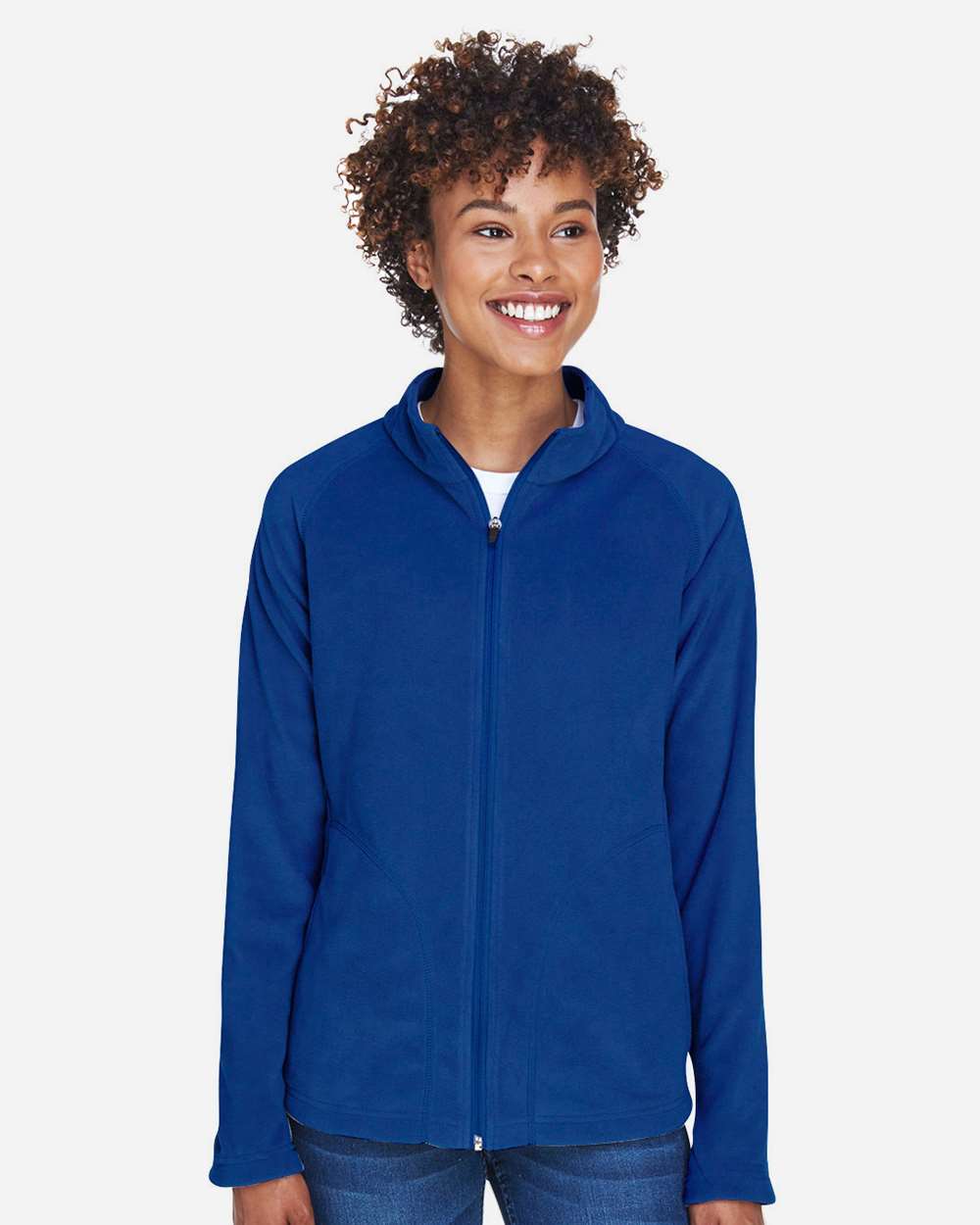 Women's Campus Microfleece Jacket – TT90W – Sport Royal