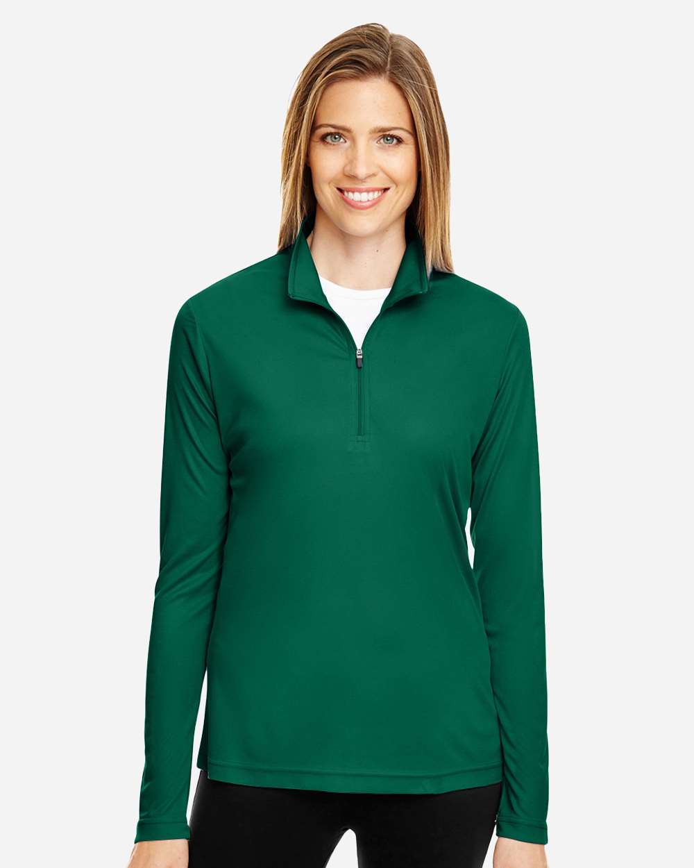 Women's Zone Performance Quarter-Zip Pullover – TT31W – Sport Forest