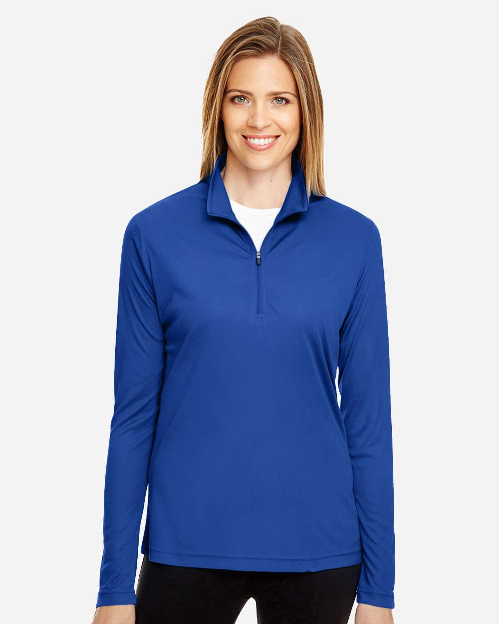 Women's Zone Performance Quarter-Zip Pullover – TT31W – Sport Royal