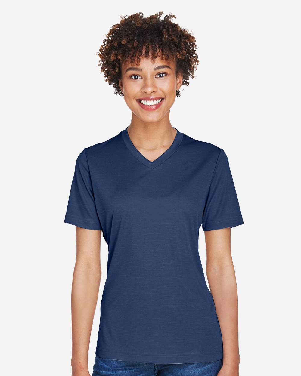 Women's Sonic Heather Performance T-Shirt – TT11HW – Sport Dark Navy Heather