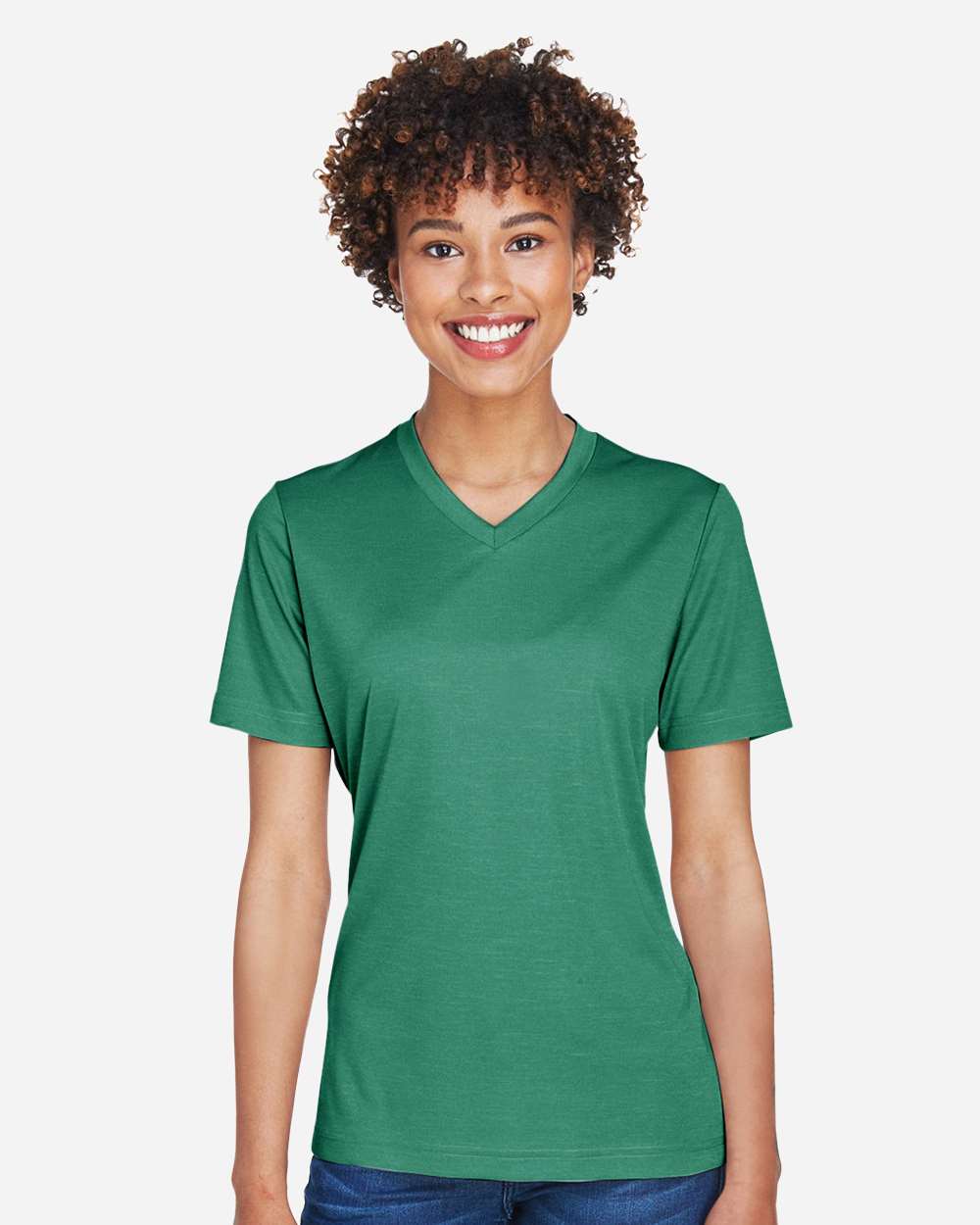 Women's Sonic Heather Performance T-Shirt – TT11HW – Sport Forest Heather