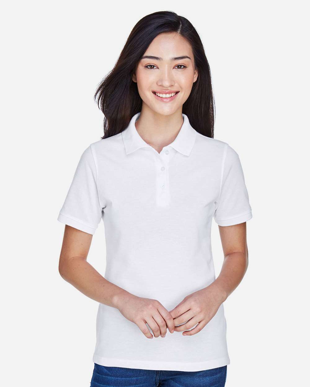 Women's Easy Blend Polo – M265W – White