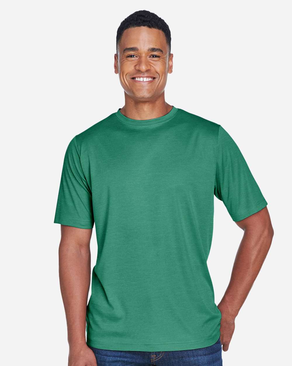 Men's Sonic Heather Performance T-Shirt – TT11H – Sport Forest Heather