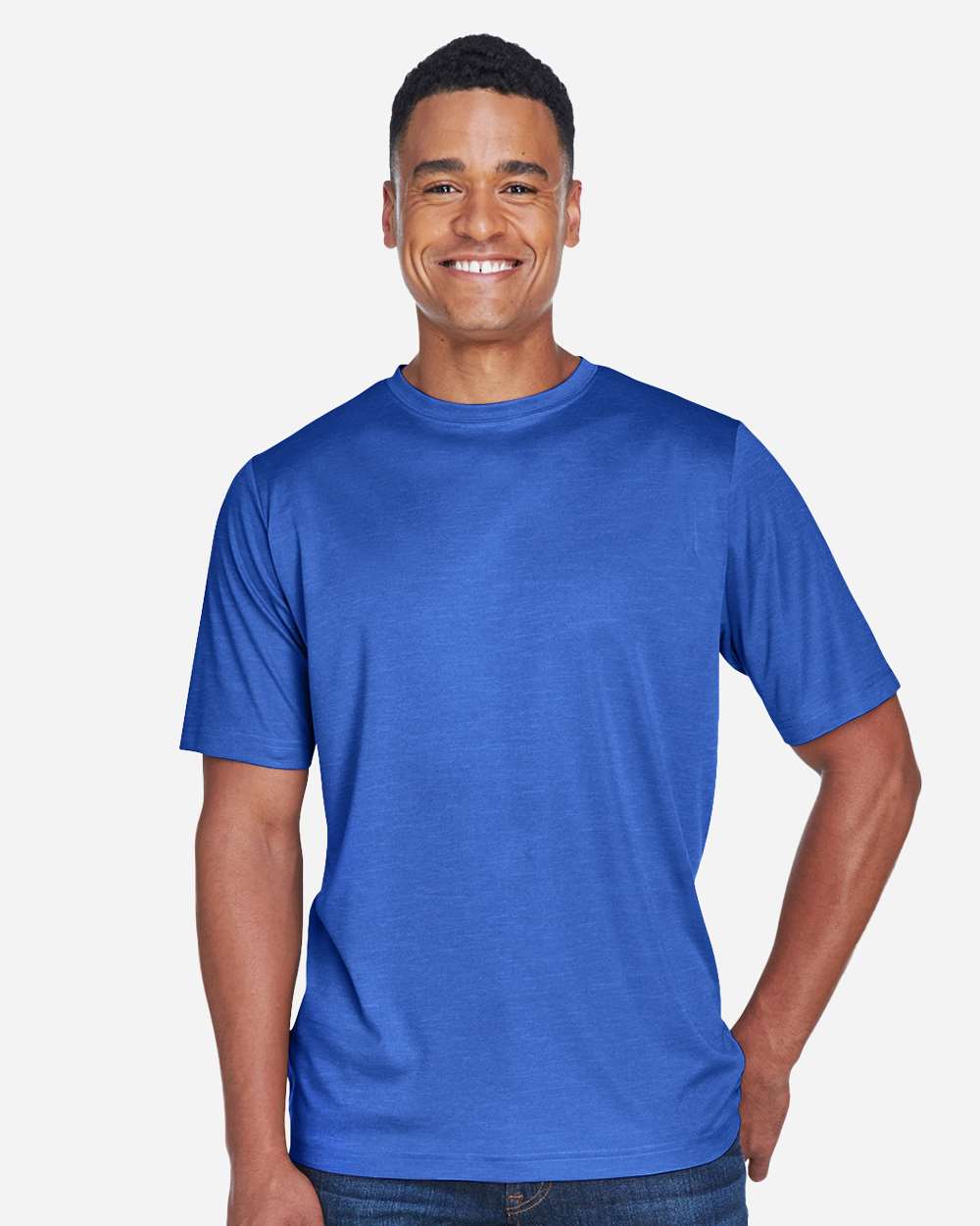 Men's Sonic Heather Performance T-Shirt – TT11H – Sport Royal Heather