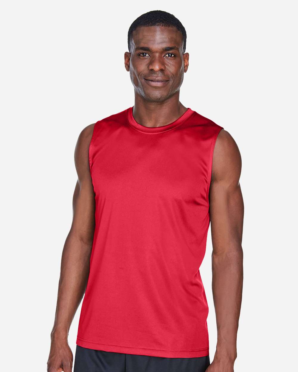 Men's Zone Performance Muscle T-Shirt – TT11M – Sport Red