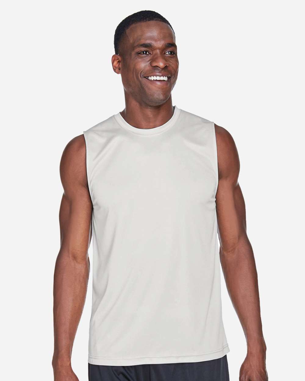 Men's Zone Performance Muscle T-Shirt – TT11M – Sport Silver