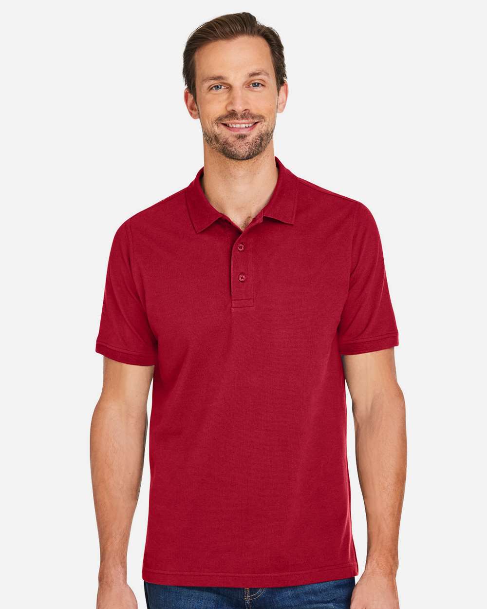 Men's Valiant Cotton Snag Protect Polo – M205 – Red