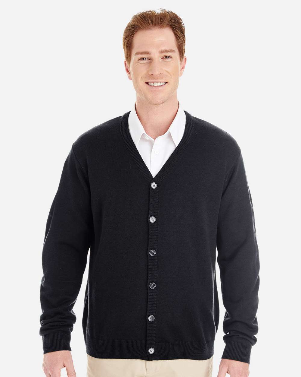 Men's Pilbloc™ V-Neck Button Cardigan Sweater – M425