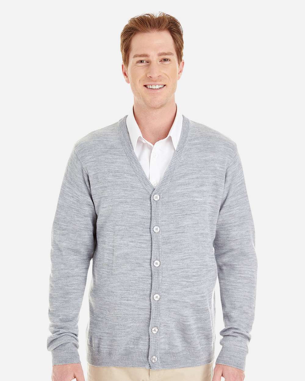 Men's Pilbloc™ V-Neck Button Cardigan Sweater – M425