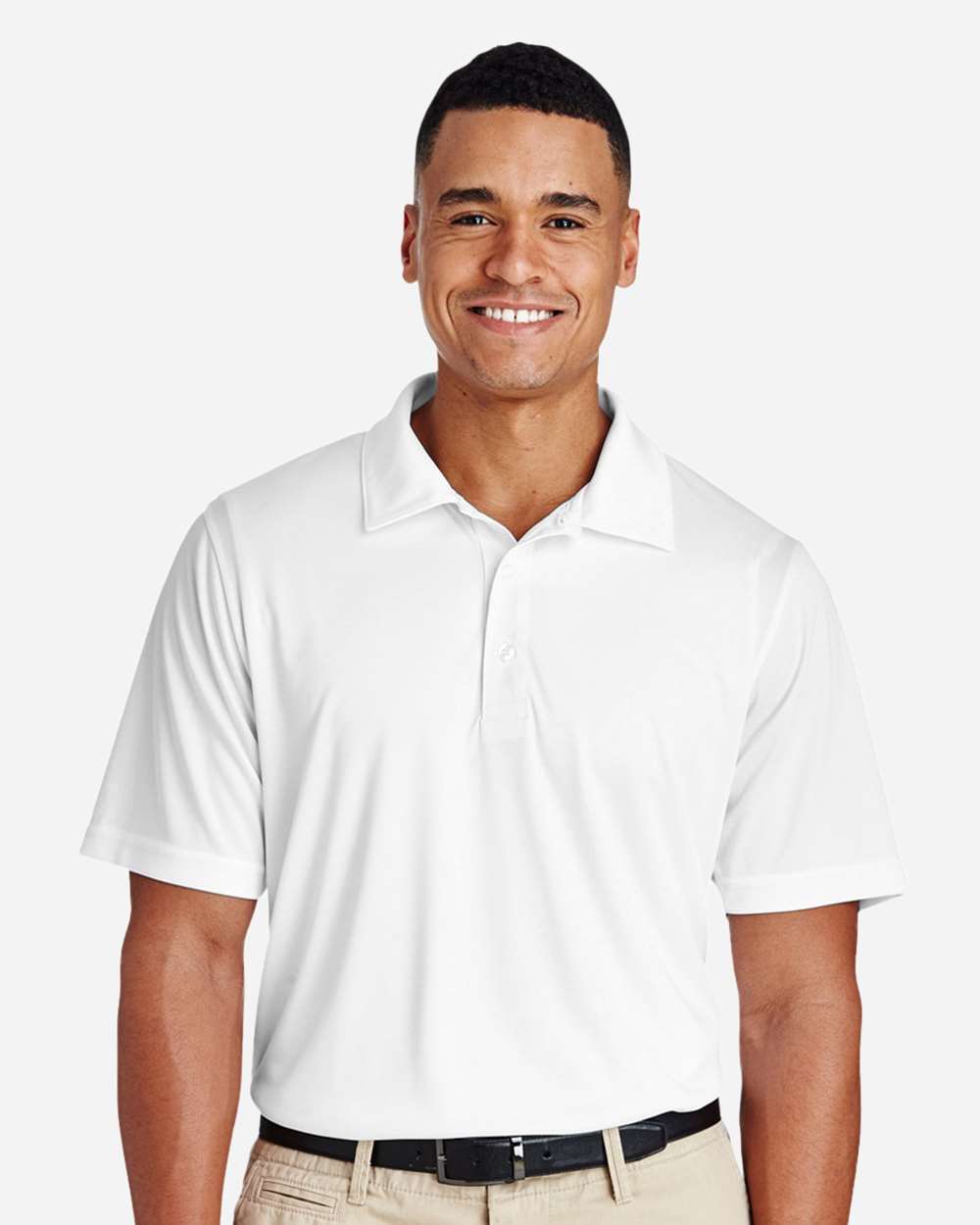 Men's Zone Performance Polo – TT51 – White