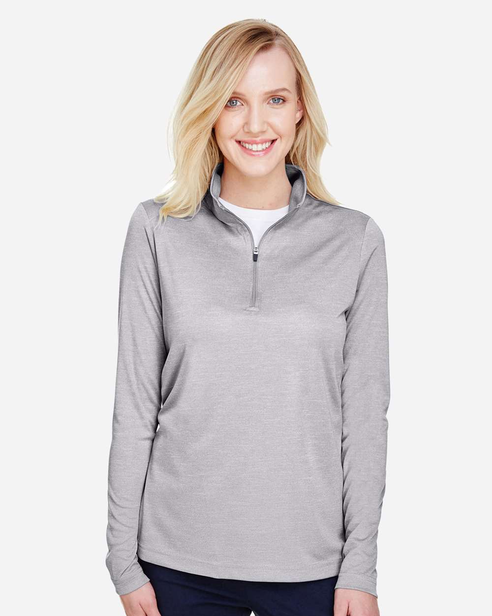 Women's Zone Sonic Heather Performance Quarter-Zip Pullover – TT31HW