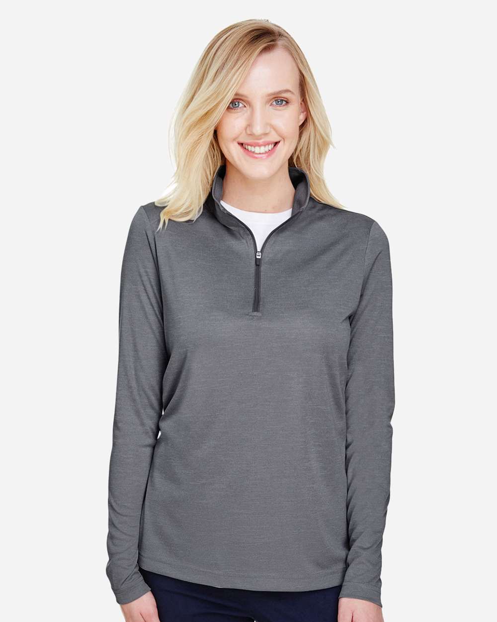 Women's Zone Sonic Heather Performance Quarter-Zip Pullover – TT31HW
