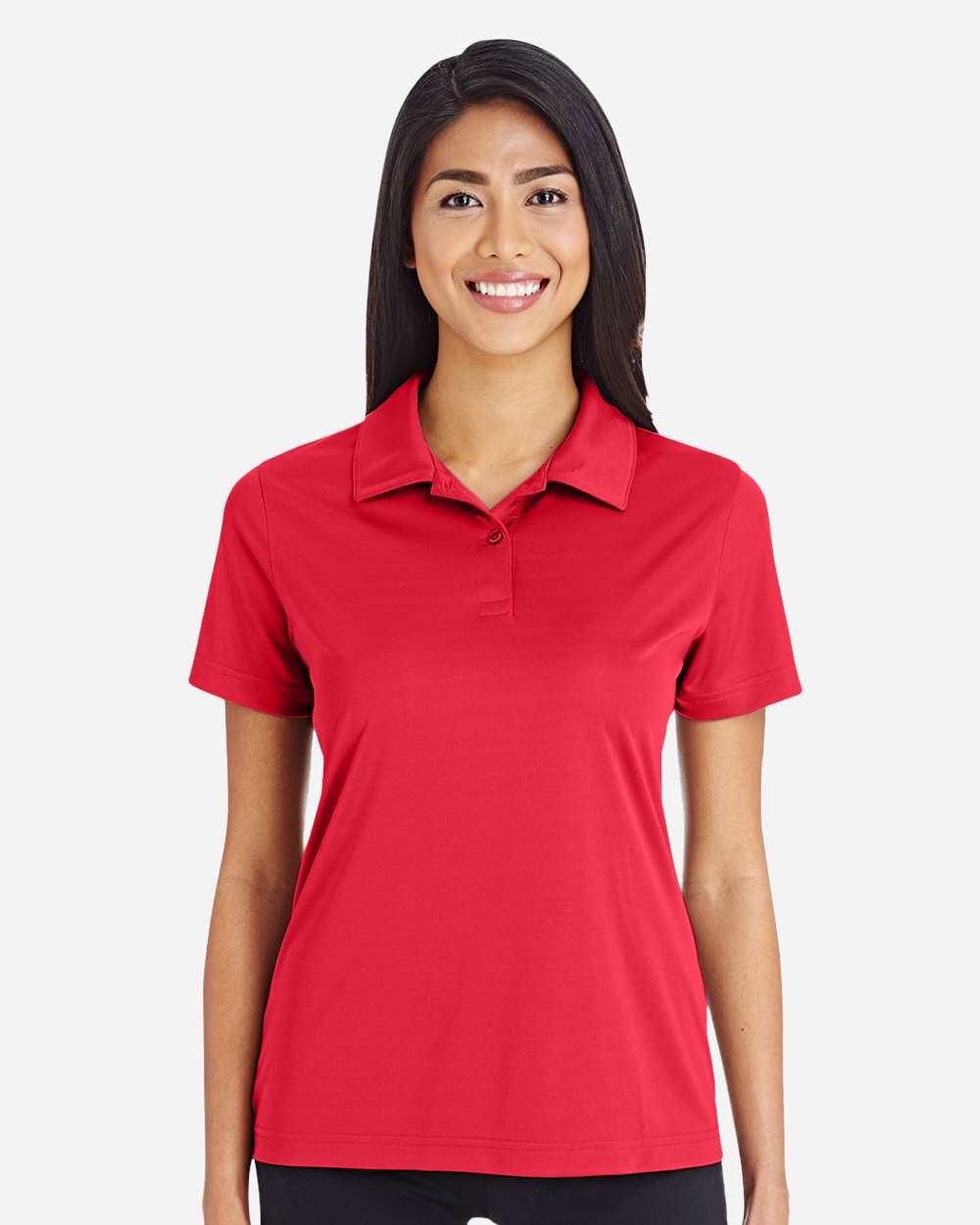 Women's Zone Performance Polo – TT51W – Sport Red