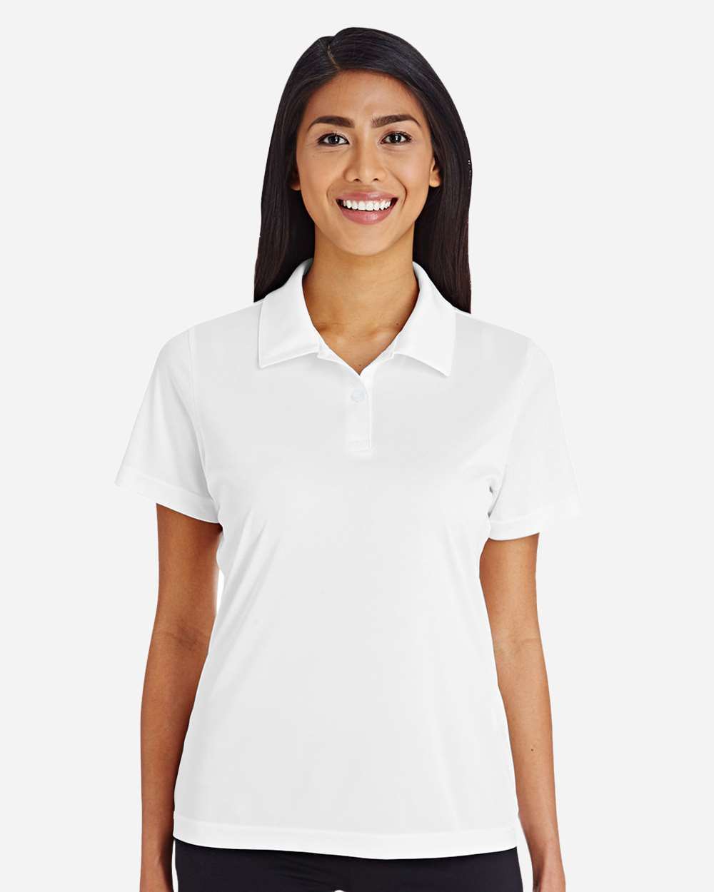 Women's Zone Performance Polo – TT51W – White