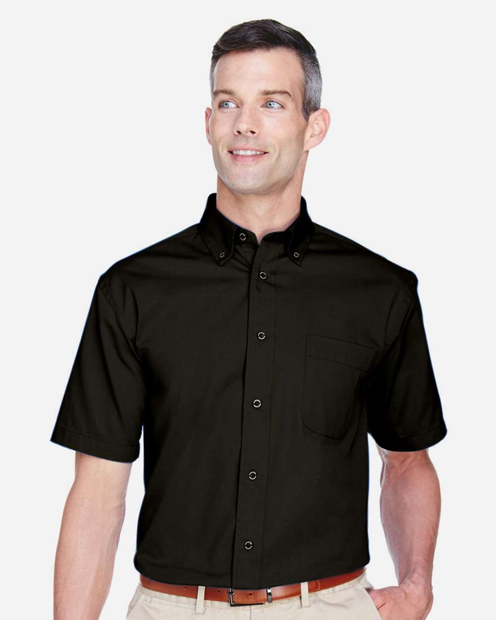 Men's Easy Blend™ Twill Dress Shirt with Stain-Release – M500S