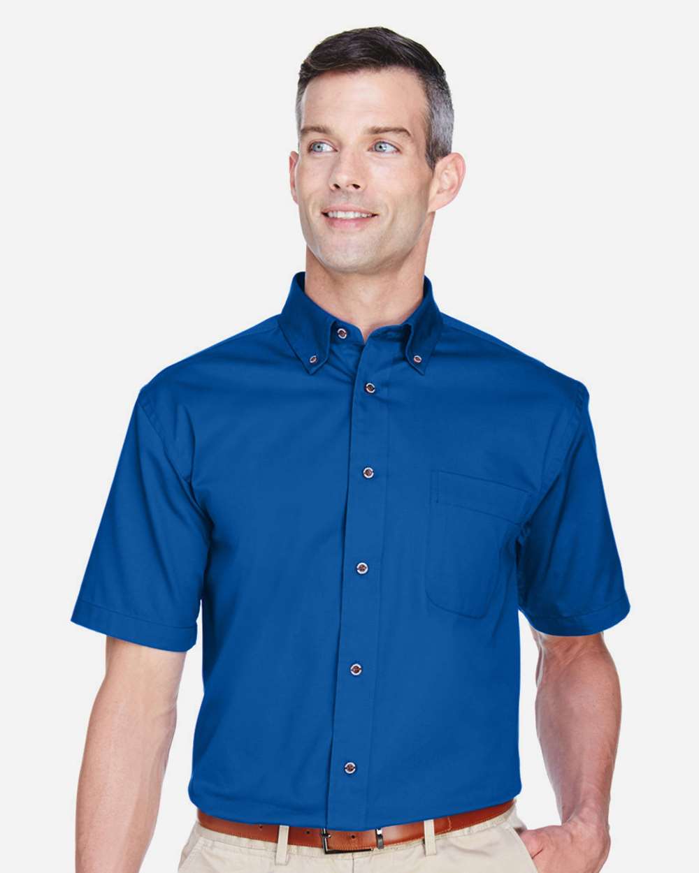 Men's Easy Blend™ Twill Dress Shirt with Stain-Release – M500S