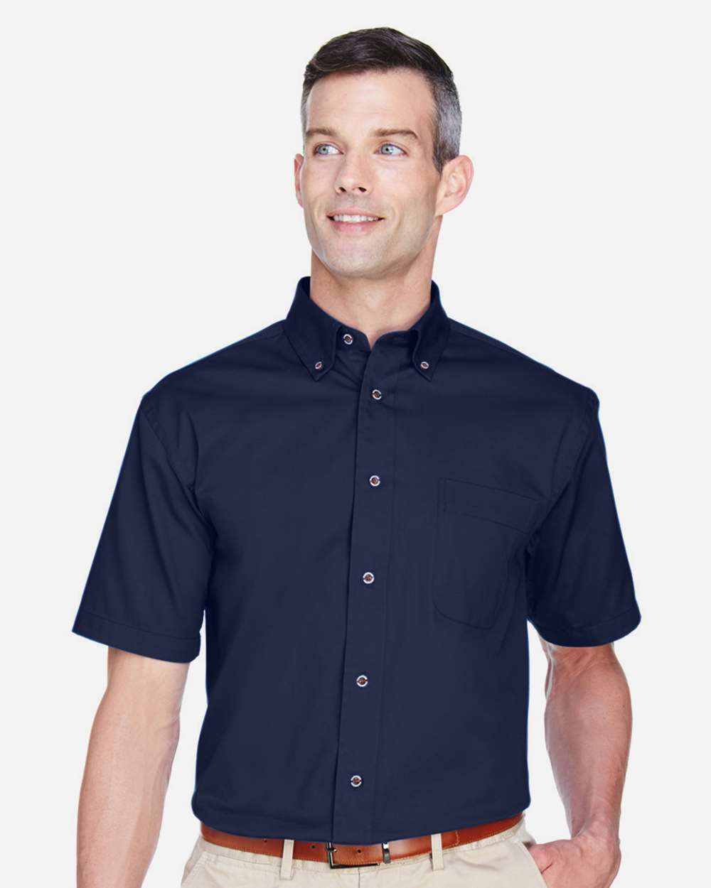 Men's Easy Blend™ Twill Dress Shirt with Stain-Release – M500S