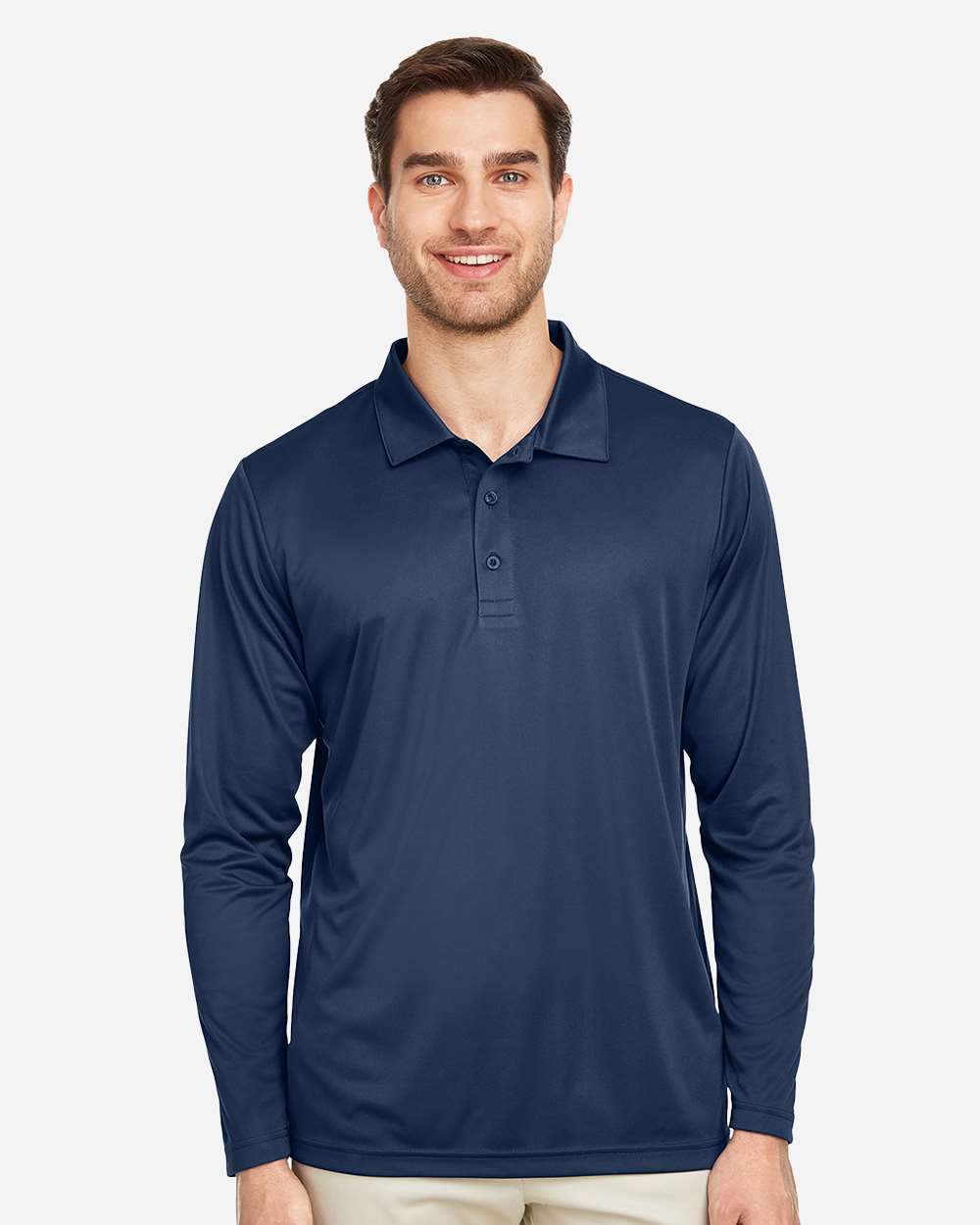 Men's Zone Performance Long Sleeve Polo – TT51L