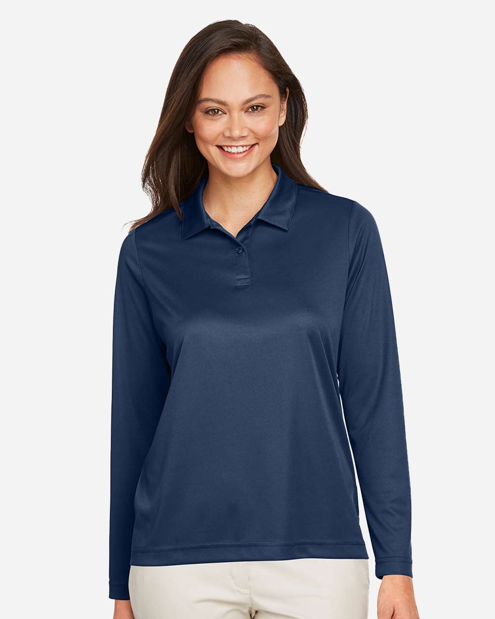 Women's Zone Performance Long Sleeve Polo – TT51LW
