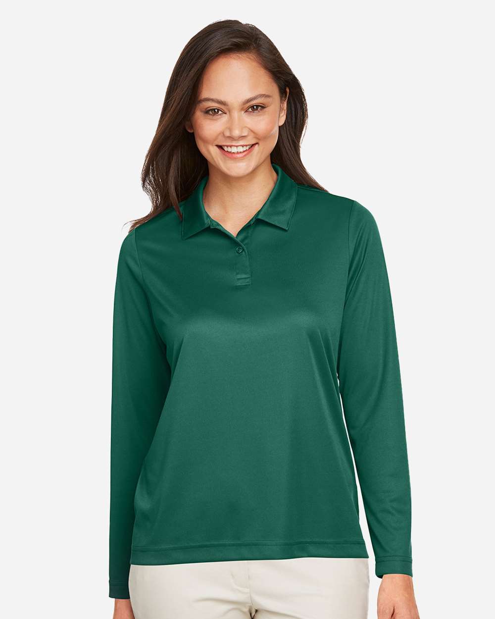 Women's Zone Performance Long Sleeve Polo – TT51LW