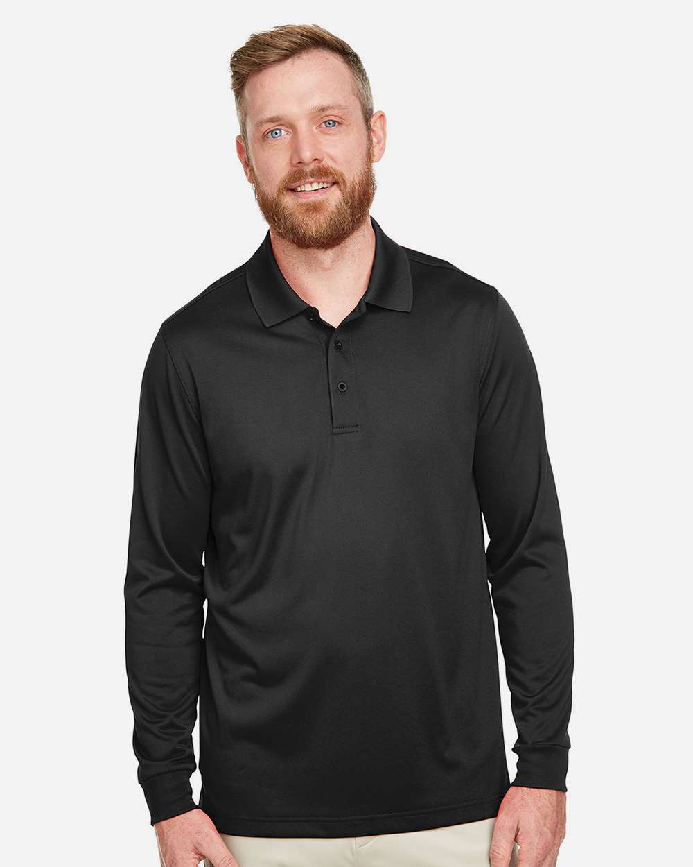 Men's Advantage Snag Protection Plus IL Long Sleeve Polo – M348L