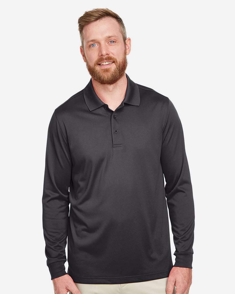 Men's Advantage Snag Protection Plus IL Long Sleeve Polo – M348L
